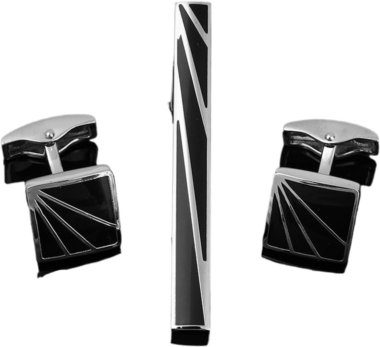 Tie Bar Set Gift - 2 комплекта: мужские зажимы для галстука,