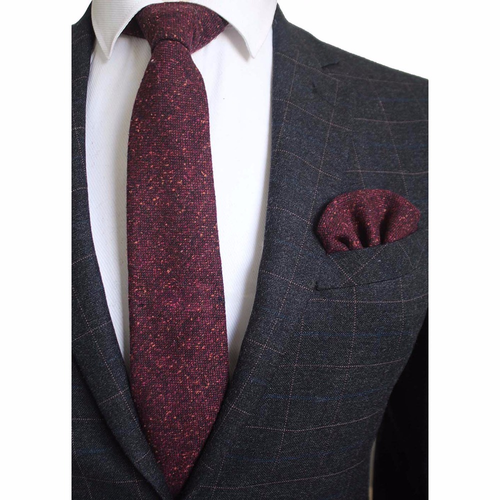 Handkerchief Cotton Men - Ricnais 8 см шерстяной галстук однотонный