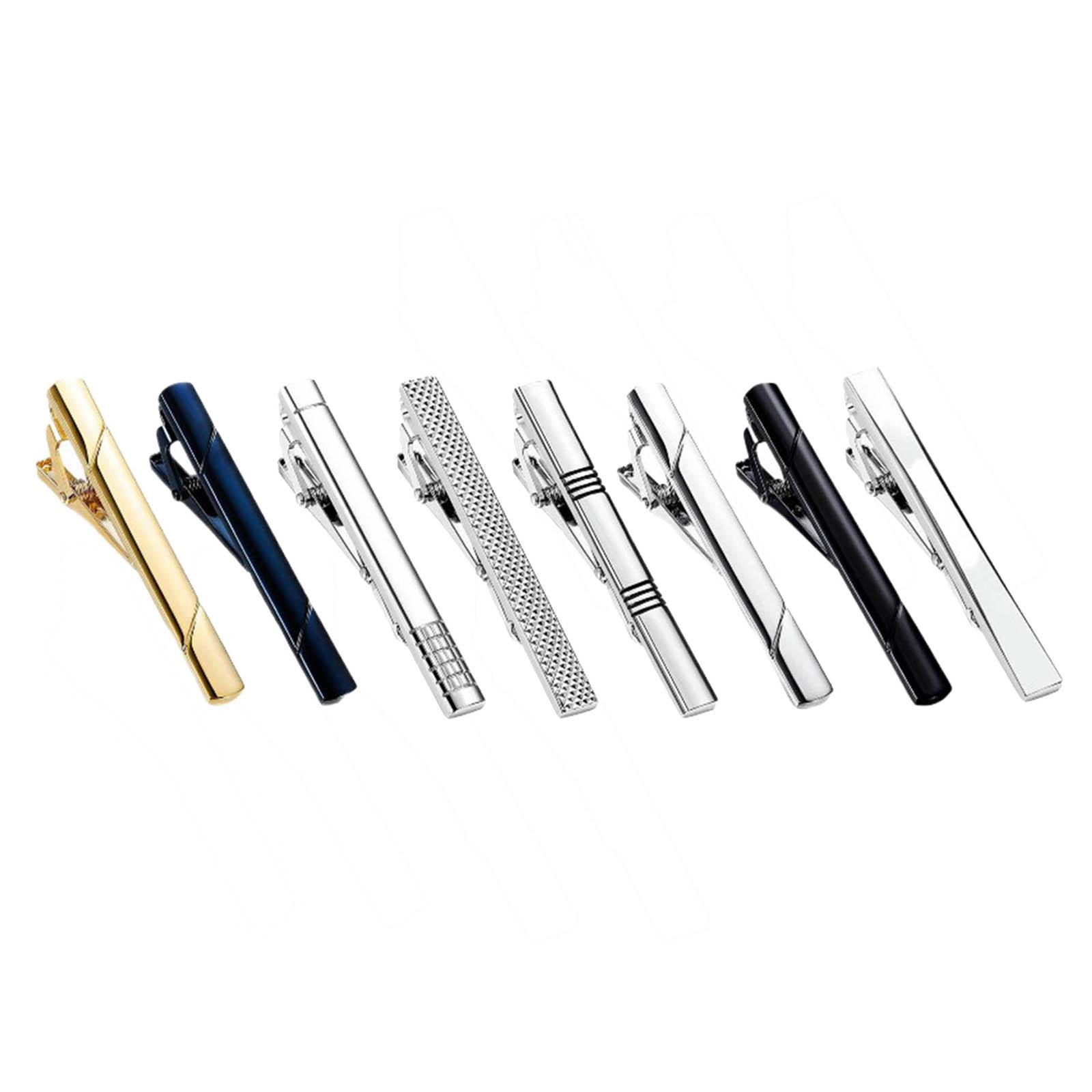 Набор из 8 простых универсальн – обзор и цена Tie Bar Set Gift