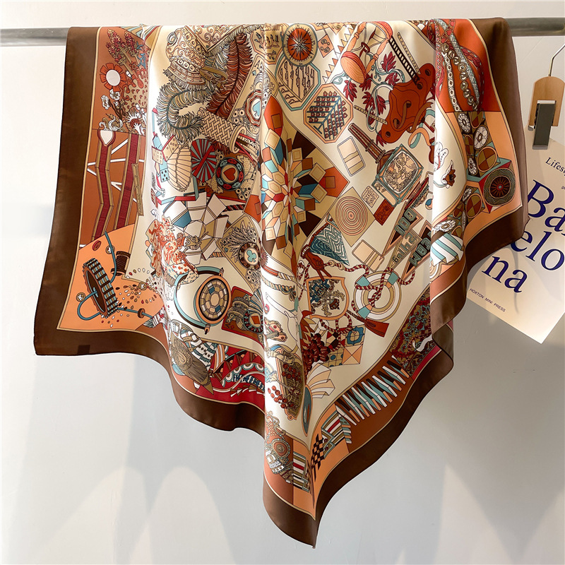 Новый квадратный шелковый плат – обзор и цена Scarf Silk Square