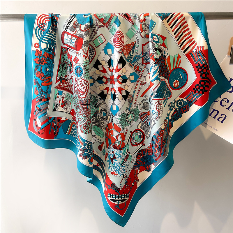 Новый квадратный шелковый плат – обзор и цена Scarf Silk Square