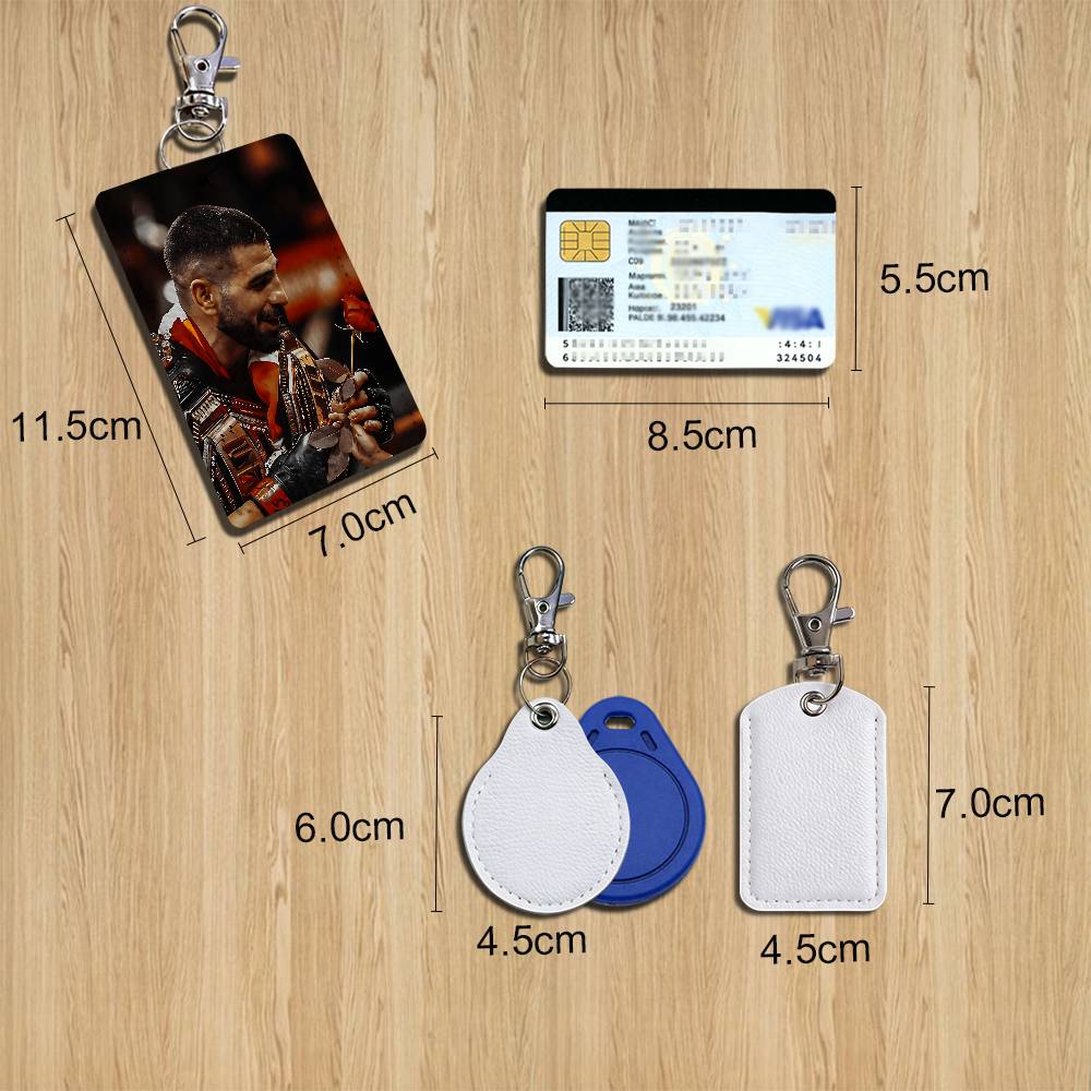 Кожаный брелок-держатель для б – обзор и цена Lanyard Badge Holder