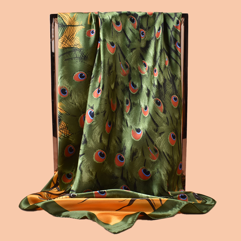 1 шт., женский большой квадрат – обзор и цена Scarf Silk Square